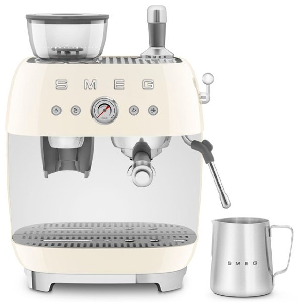 Кофемашина Smeg EGF03CREU бежевый купить,NaN