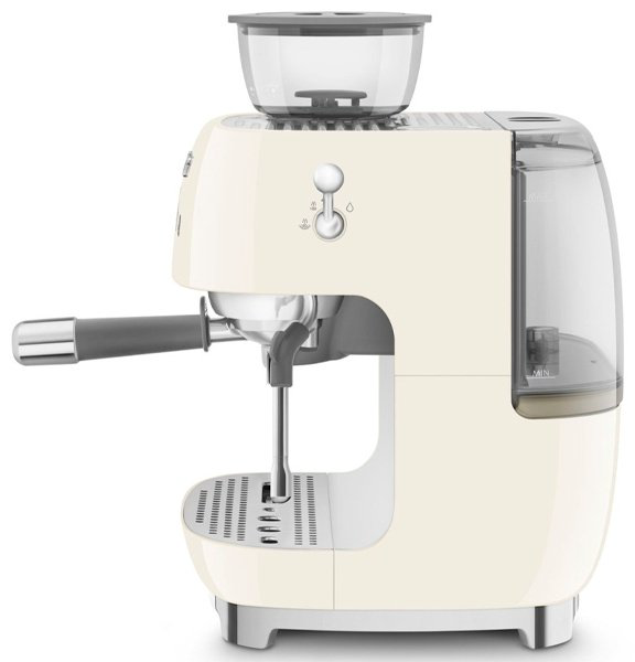 Кофемашина Smeg EGF03CREU бежевый купить,NaN