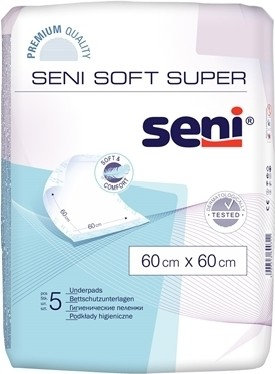 Пеленки гигиенические Seni Soft 60х60 см 5 шт