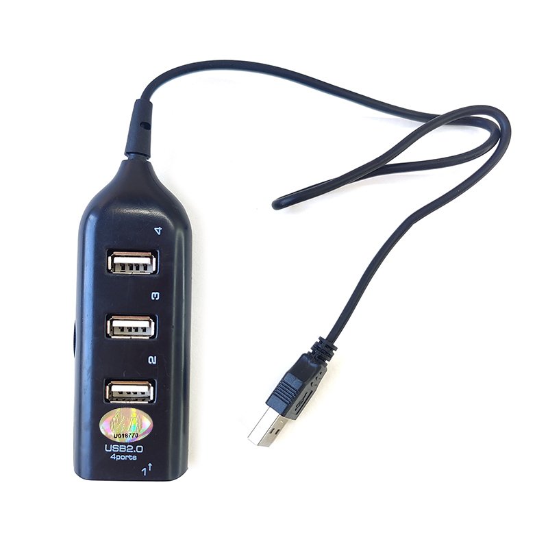 USB Hub ViTi 4PKAP черный