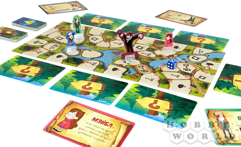 Настольная игра Hobby World Гравити Фолз спасти Пухлю купить,NaN