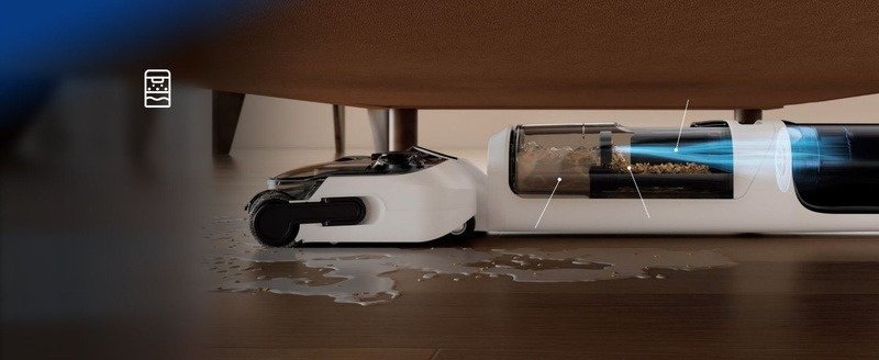 Пылесос Tineco Floor One Switch S6 Stretch Plus белый, черный