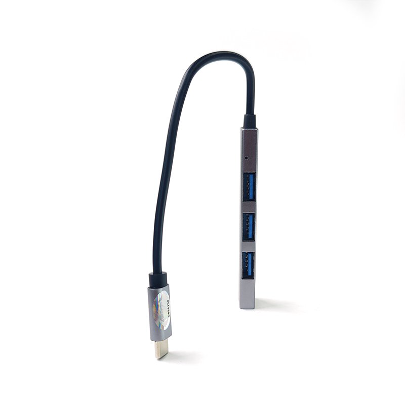 USB Hub ViTi UC4PU серебристый купить,3967