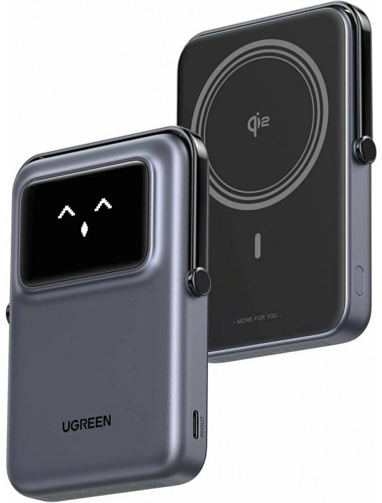 Внешний аккумулятор Ugreen PB764 10000 мАч 20 Вт темно-серый купить,27990