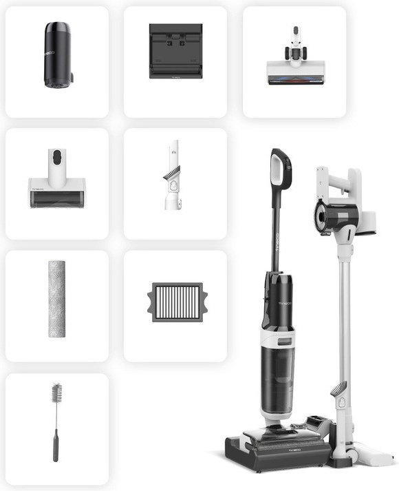 Пылесос Tineco Floor One Switch S6 Stretch Plus белый, черный - ForteMarket Пылесос Tineco Floor One Switch S6 Stretch Plus белый, черный купить,299990