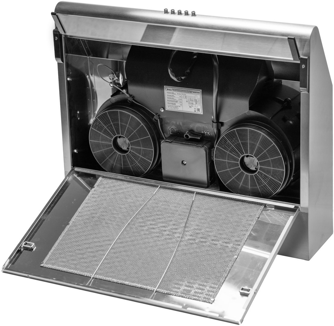 Вытяжка Midea MH60T349 X стальной купить,NaN