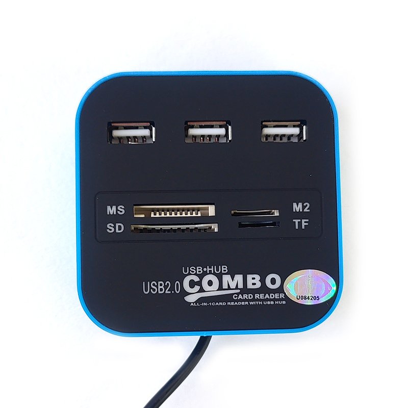 Картридер ViTi 3PUComboCR черный