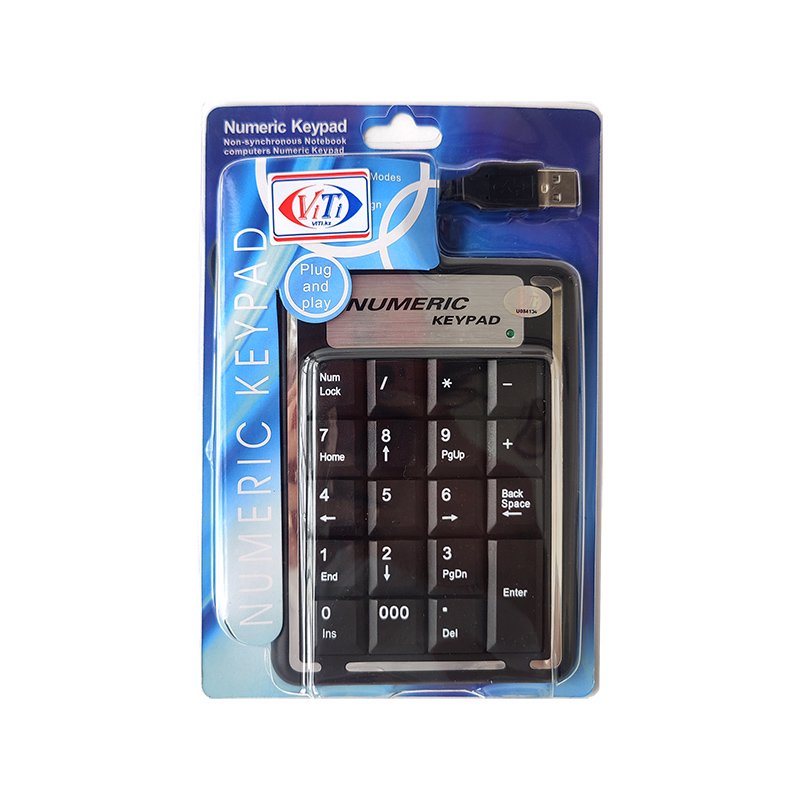 Клавиатура ViTi 018 черный - ForteMarket Клавиатура ViTi 018 черный купить,0