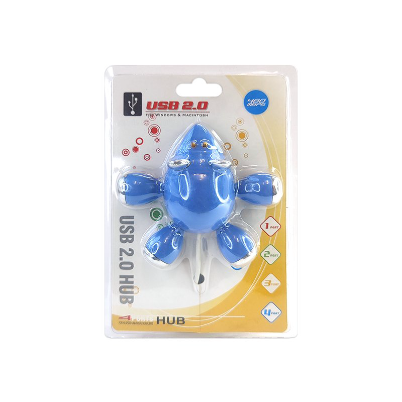 USB HUB ViTi V-T HU103 мышка синий купить,2219