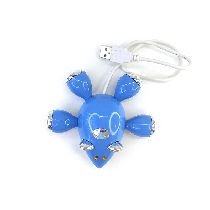 USB HUB ViTi V-T HU103 мышка синий купить,2219