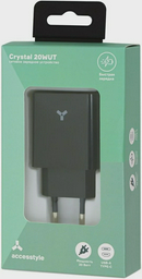Зарядное устройство Accesstyle Crystal 20WUT Black