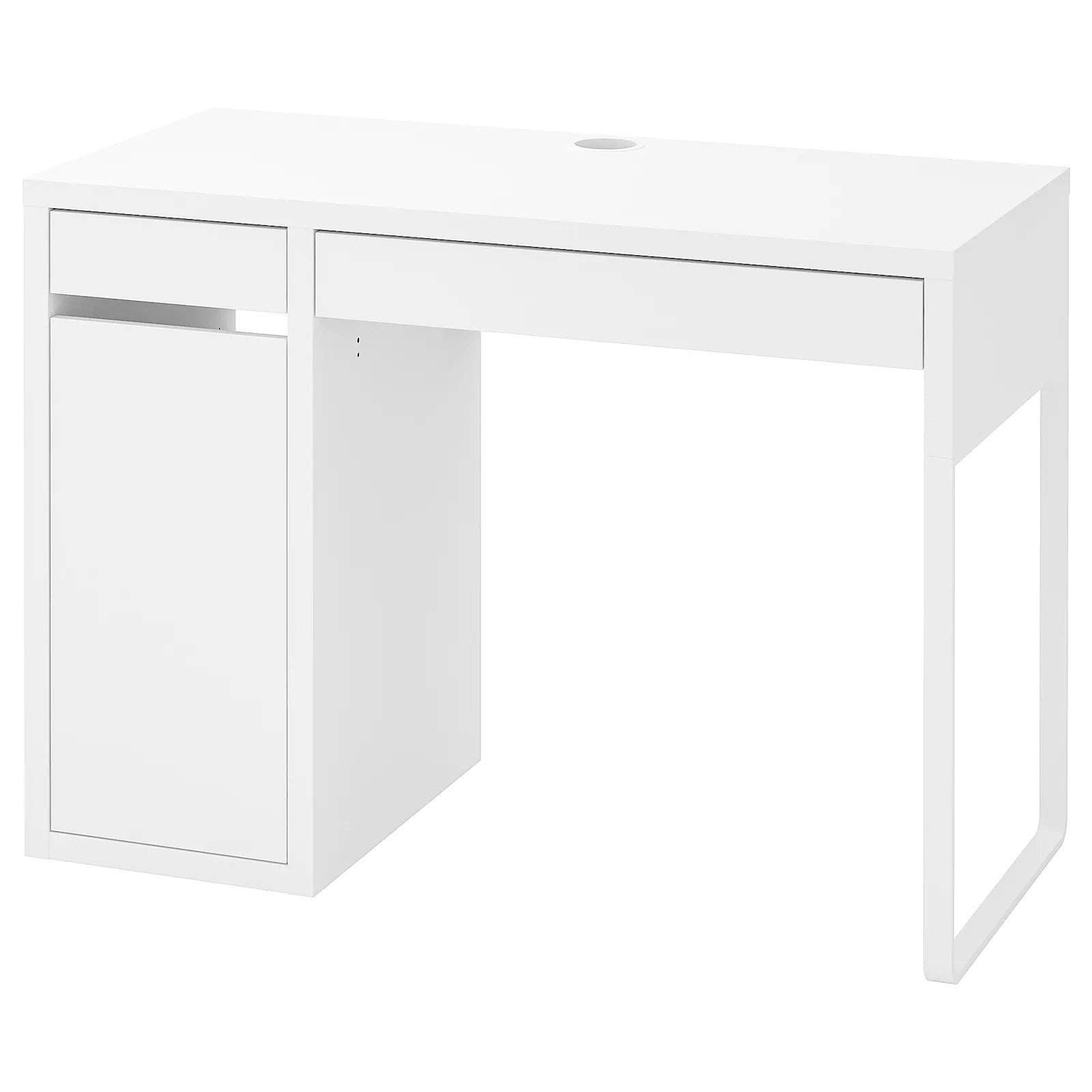 Письменный стол Ikea Микке 003.739.19 белый купить,NaN
