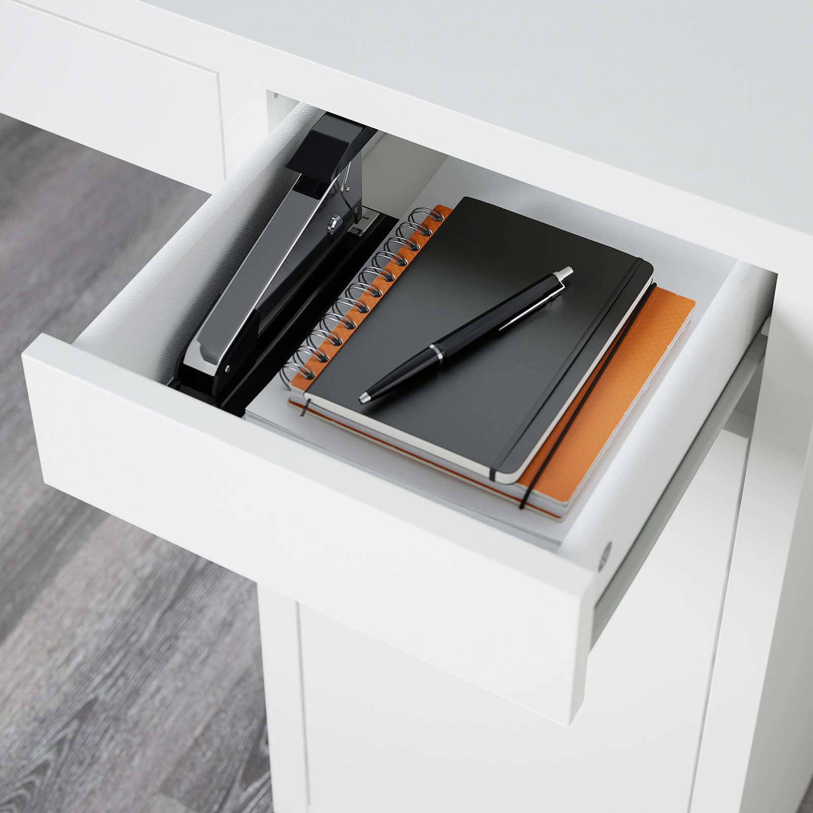 Письменный стол Ikea Микке 003.739.19 белый купить,NaN