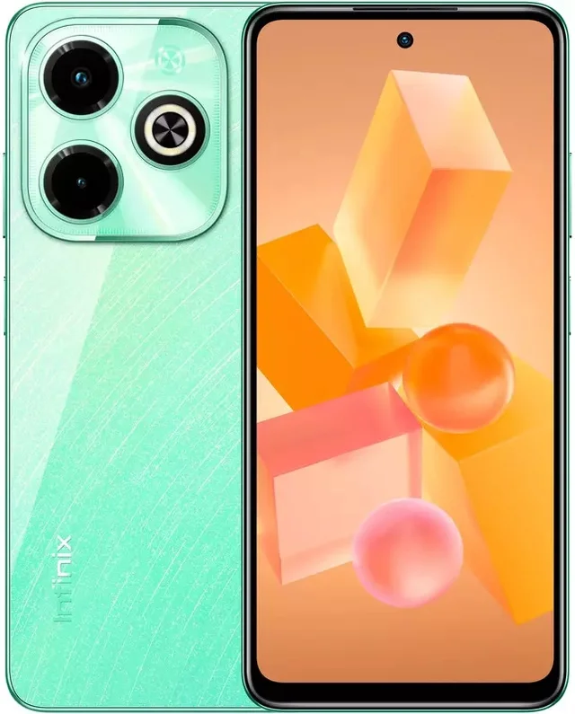 Смартфон Infinix Hot 40i 4/128Gb Starfall Green купить,NaN