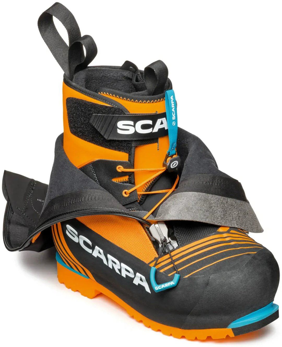 Ботинки для альпинизма SCARPA желтый, черный купить,NaN