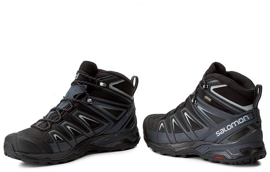Salomon X Ultra 3 Mid GTX 398674 черный купить,NaN
