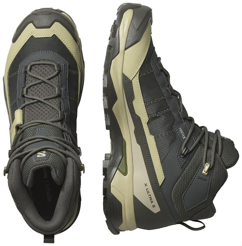 Треккинговые ботинки Salomon зеленый купить,99900
