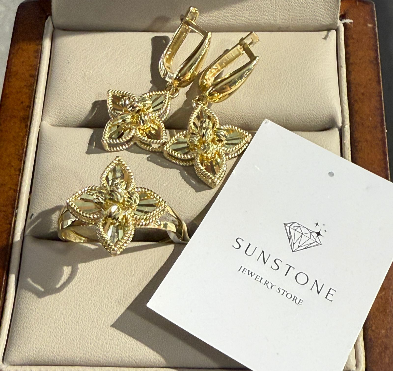 Комплект Sunstone S589 золото 6.33гр 19р купить,410000