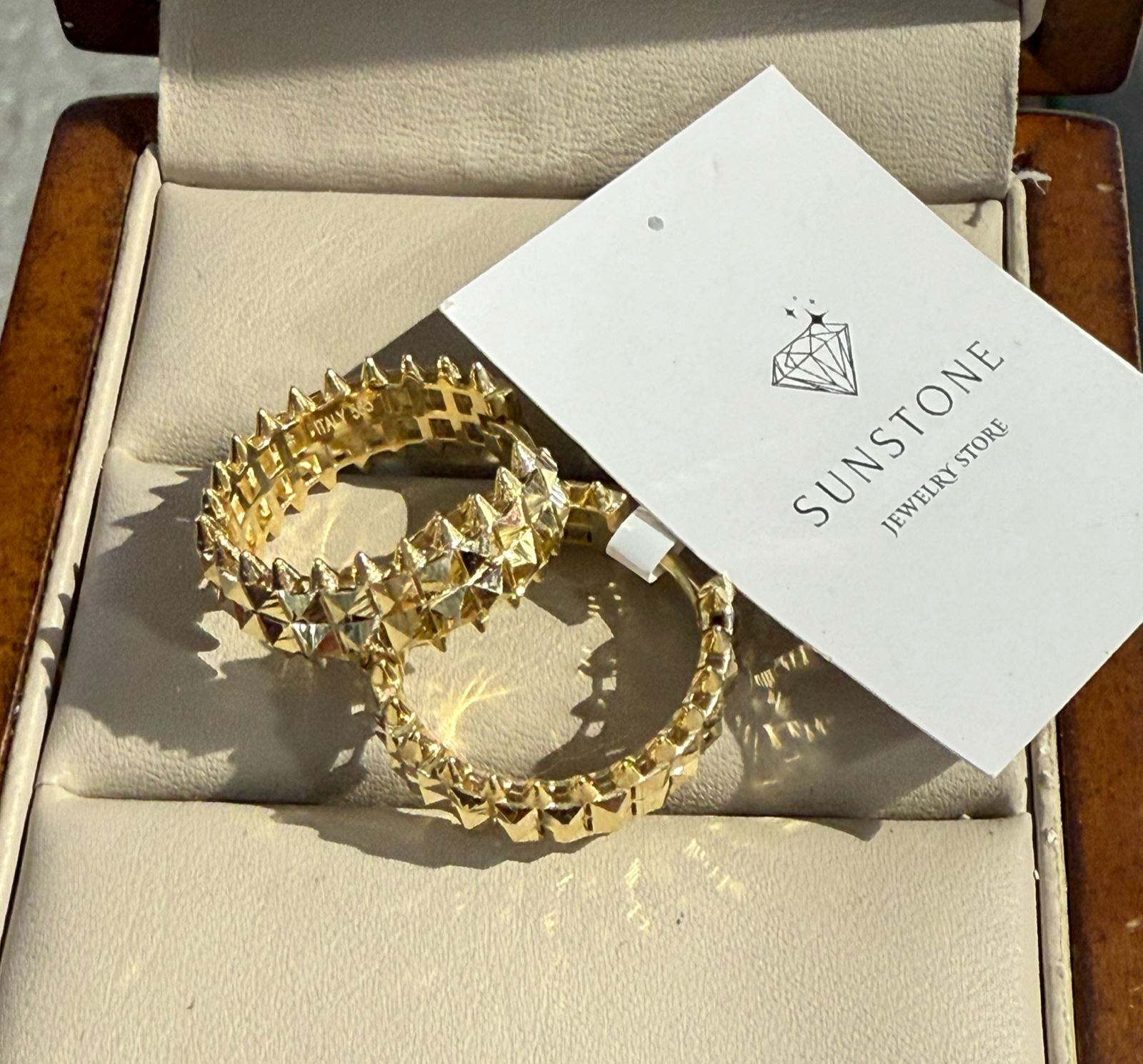 Серьги Sunstone S587 золото 4.12гр купить,300000