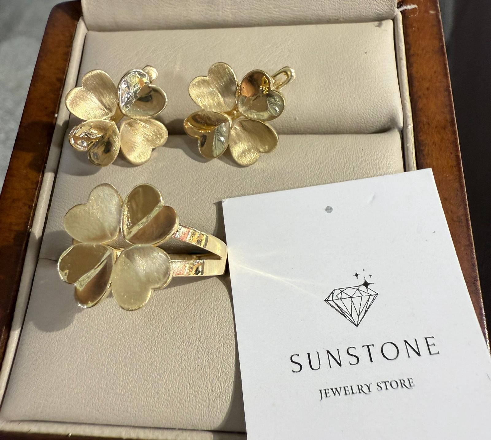 Комплект Sunstone S592 золото 4.87гр 19р купить,330000