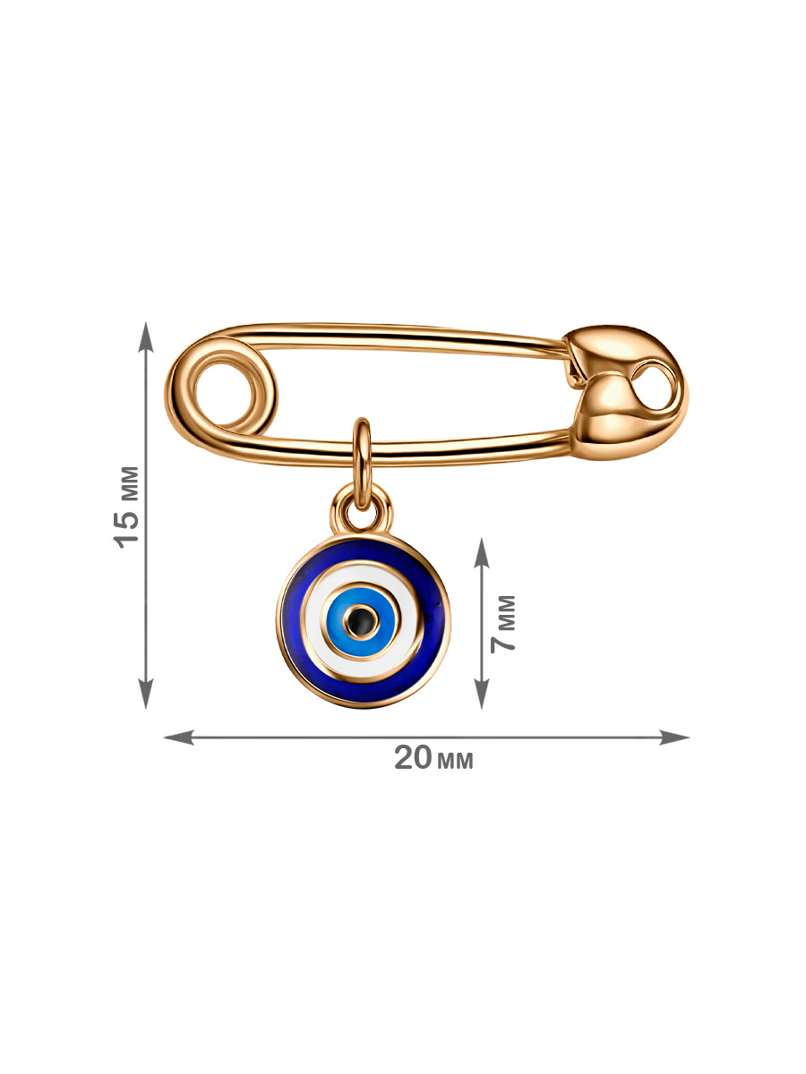 Булавка Veronika Jewelry Бл301-910М1ж золото 1.14гр купить,121500