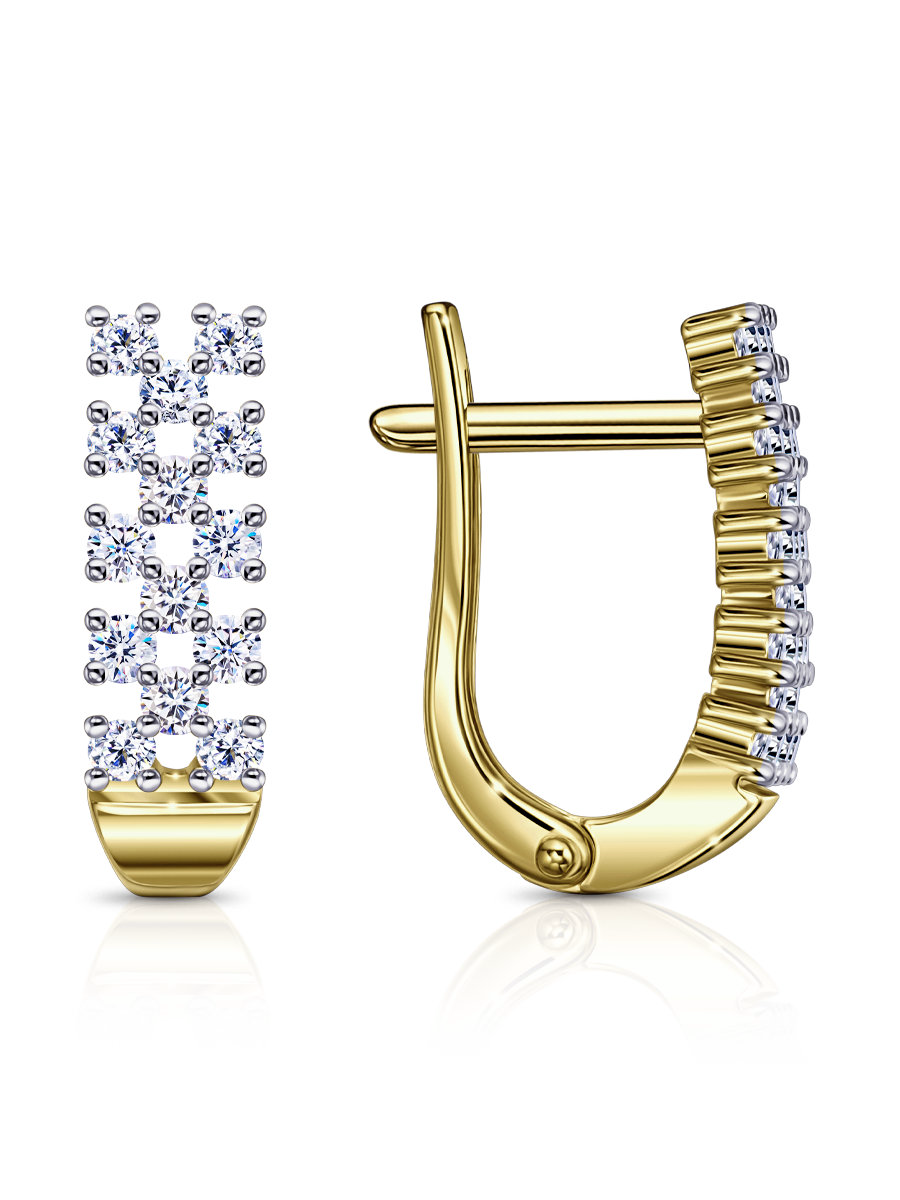 Серьги Veronika Jewelry С332-4070 золото 3.12гр купить,309500