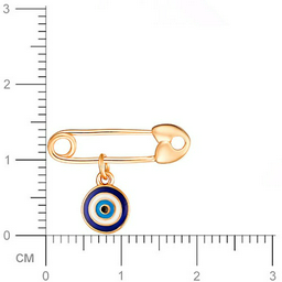 Булавка Veronika Jewelry Бл101-910М1ж золото 1.09гр