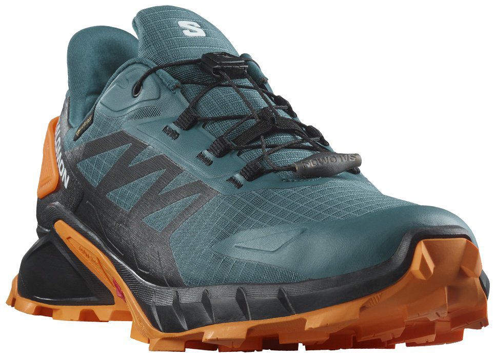 Треккинговые кроссовки Salomon Supercross 4 GTX зеленый купить,NaN