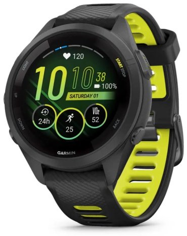 Смарт-часы Garmin Forerunner 265S черный-желтый