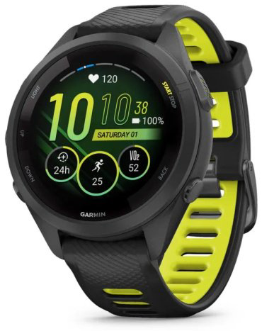 Смарт-часы Garmin Forerunner 265S черный-желтый