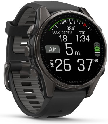 Смарт-часы Garmin Fenix 8 43 мм черный