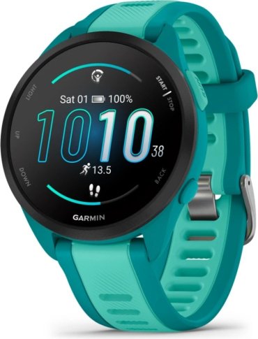 Смарт-часы Garmin Forerunner 165 Music бирюзовый