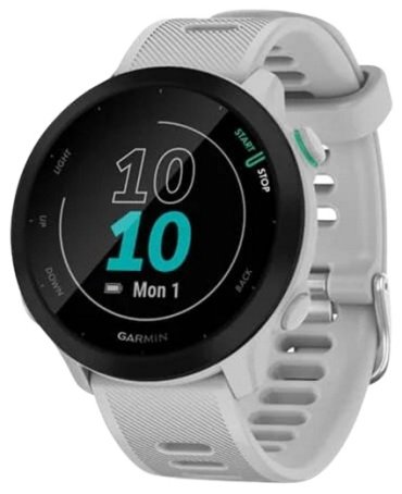 Смарт-часы Garmin Forerunner 55 42 мм белый-белый