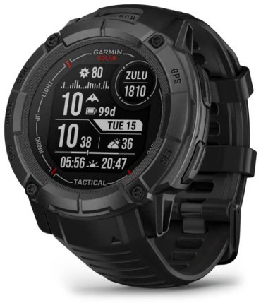 Смарт-часы Garmin Instinct 2X Solar черный