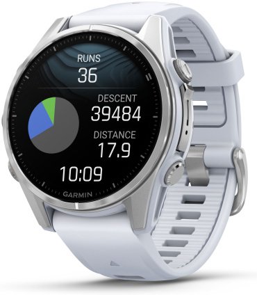 Смарт-часы Garmin Fenix 8 43 мм белый