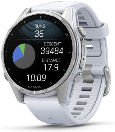 Смарт-часы Garmin Fenix 8 43 мм белый