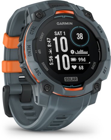 Смарт-часы Garmin Instinct 3 Solar 45 мм серый