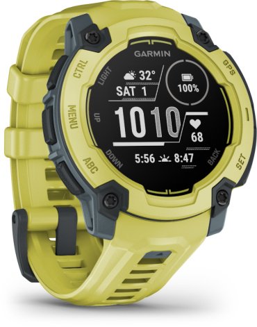 Смарт-часы Garmin Instinct E 45 мм желтый