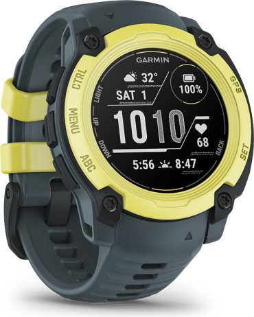 Смарт-часы Garmin Instinct E 40 мм желтый-черный