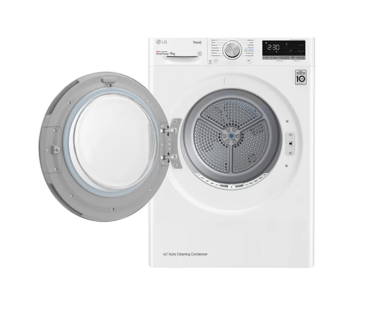 Сушильная машина LG DC90V5V0W белая купить,393976