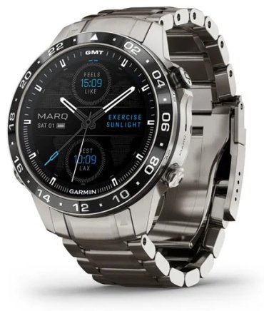 Смарт-часы Garmin MARQ Aviator Gen 2 серебристый