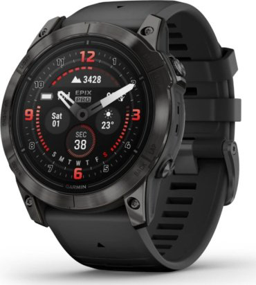 Смарт-часы Garmin EPIX Gen 2 Pro Sapphire 51mm серый-черный купить,NaN