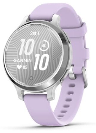 Смарт-часы Garmin Lily 2 Active 010-02891-01 38 мм серебристый-фиолетовый