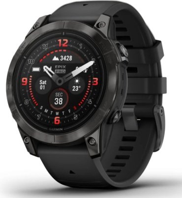 Смарт-часы Garmin EPIX GEN 2 PRO серый-черный