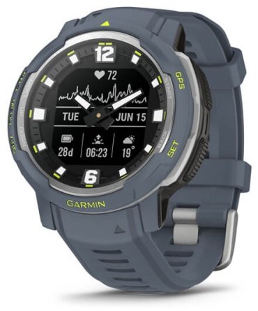 Смарт-часы Garmin Instinct Crossover черный-синий