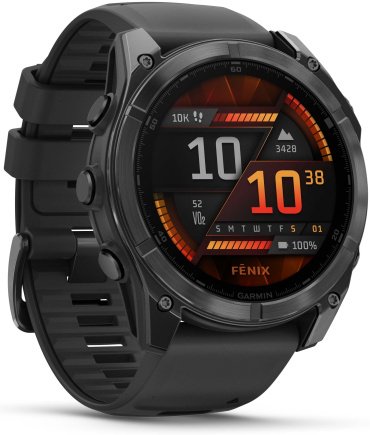 Смарт-часы Garmin Fenix 8 51 мм черный