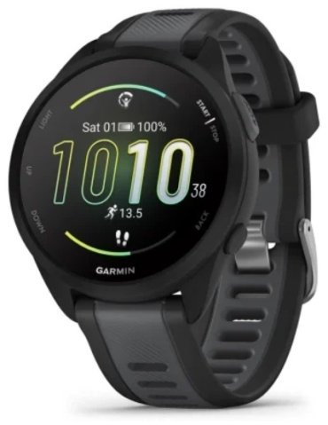 Смарт-часы Garmin Forerunner 165 Music черный-серый