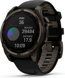 Смарт-часы Garmin Fenix 8 51 мм серый-черный