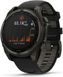 Смарт-часы Garmin Fenix 8 Solar 47 мм черный
