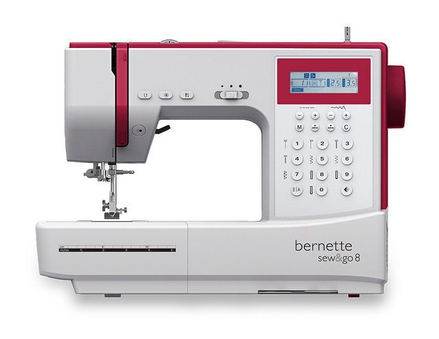 Швейная машина Bernette sew & go 8 белая